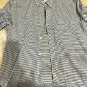 Men's Blue Striped Shirt